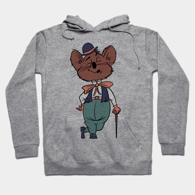 1940's Style Cartoon Mouse Hoodie by QuePedoStudio